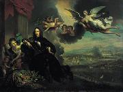 The apotheosis of Cornelis de Witt After Jan de Baen